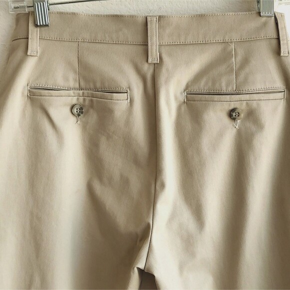 LEE Total Freedom Pants Relaxed Fit Stain Resistant Sand Khaki 30 x 29 - Picture 6 of 7